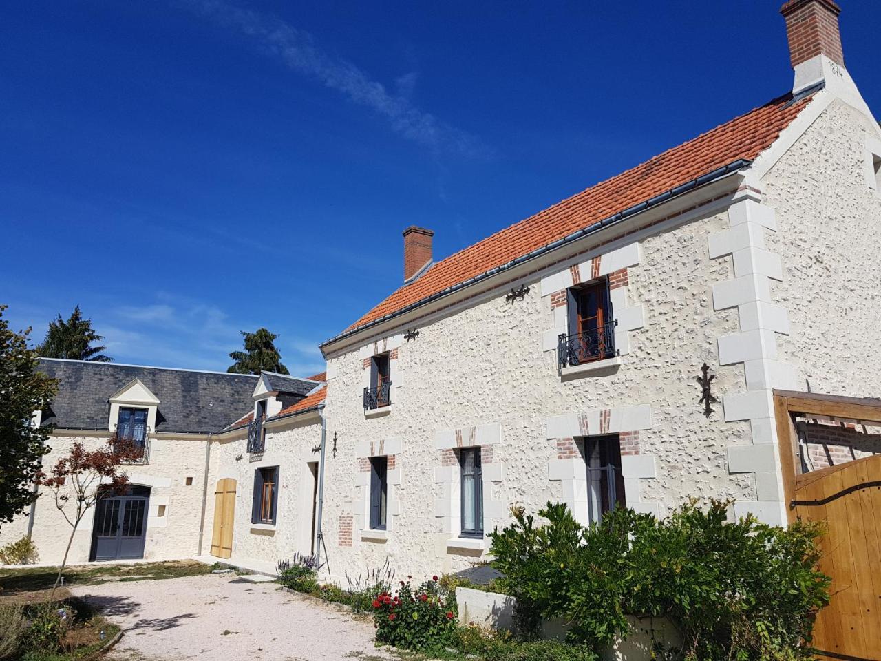 Le clos de la Briollerie Hotel Tauxigny Exterior foto